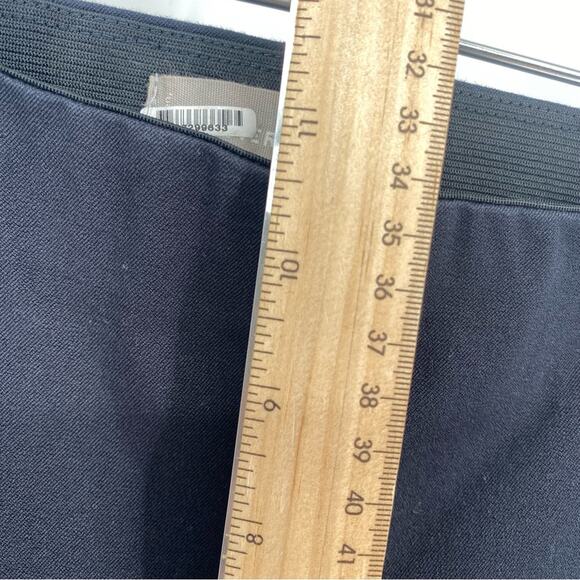 Everlane Pants Black Curvy Side Zip Stretch Office Quiet Luxury Cropped 8 - Picture 11 of 12